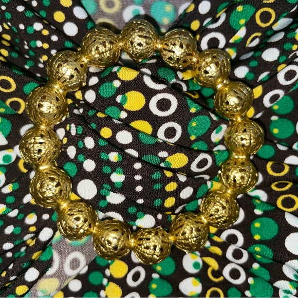 Candies Sleeveless Blouse Juniors Size Large Multicolored Polka Dots EUC - Picture 3 of 7